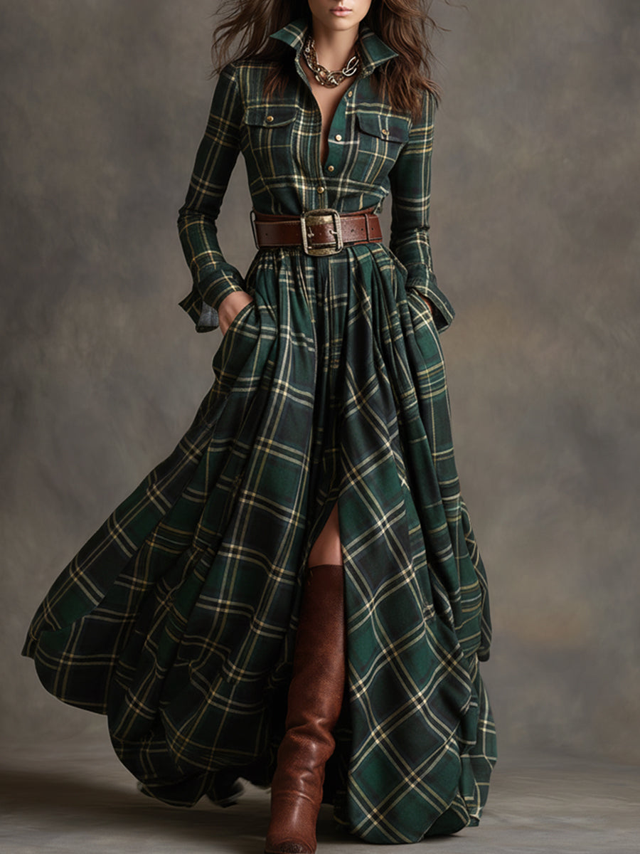 Felicity™ | Classic Button-Up Shirt Dress