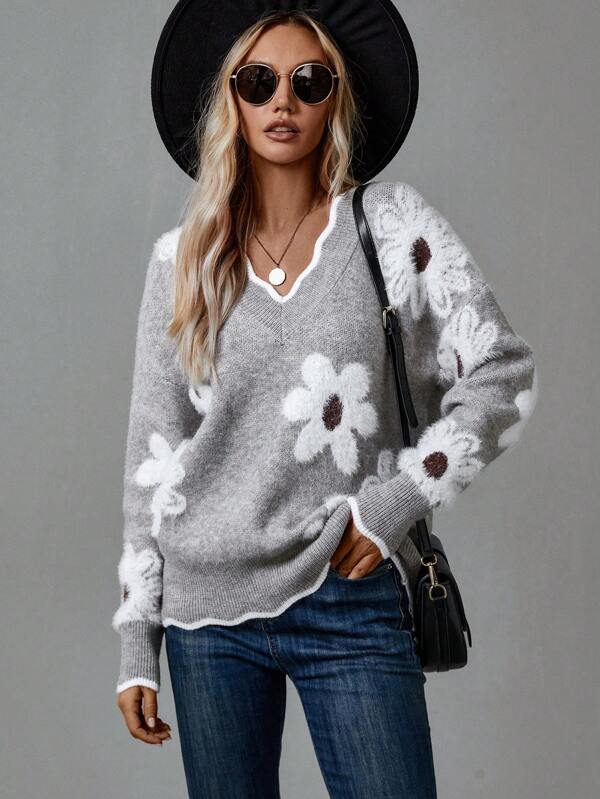 Madeline™ | Flower Sweater