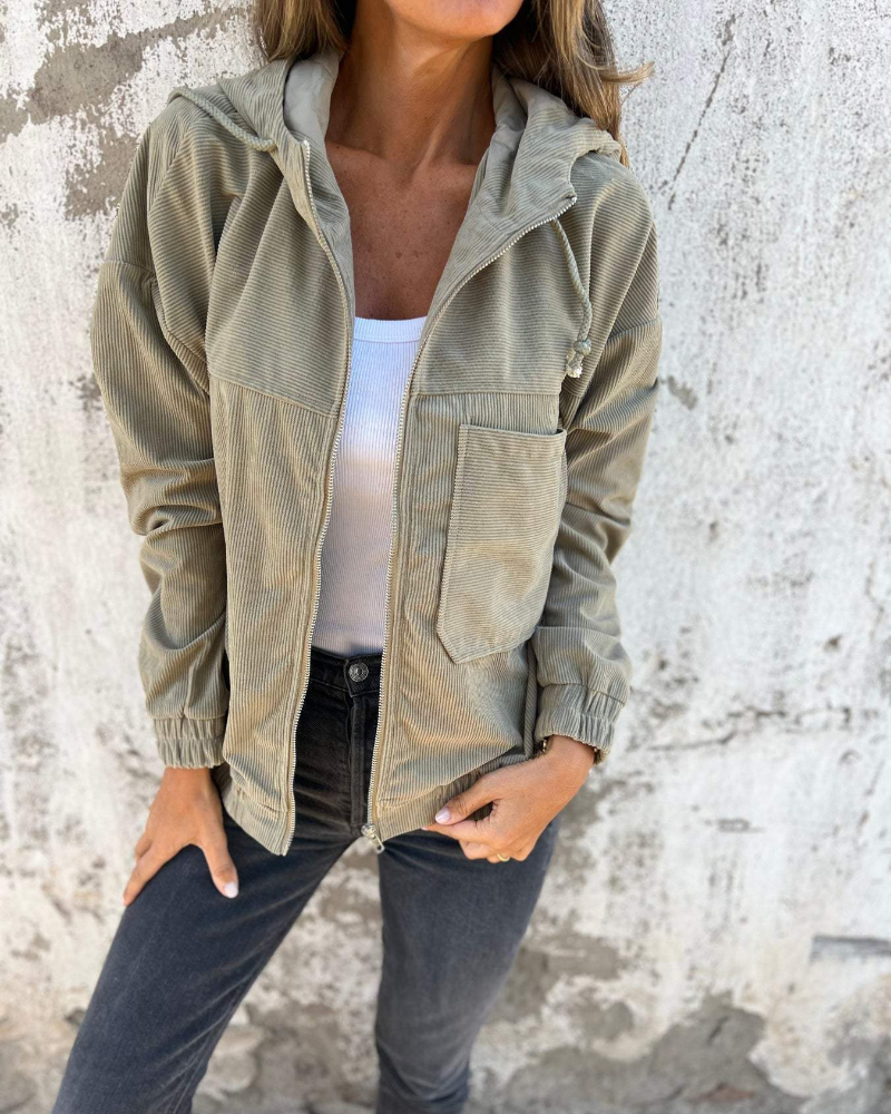 Athena™ | Corduroy Cardigan