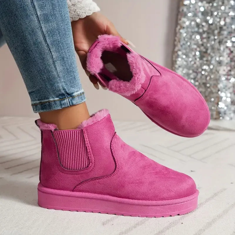 Becky™ | Solid Color Short Boots
