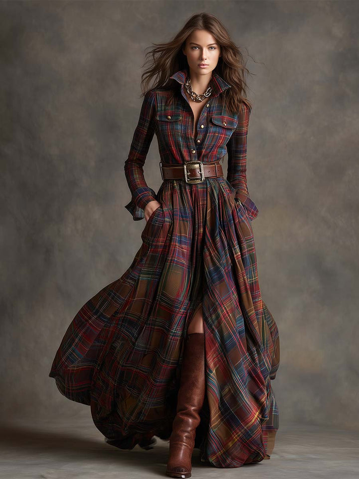 Felicity™ | Classic Button-Up Shirt Dress