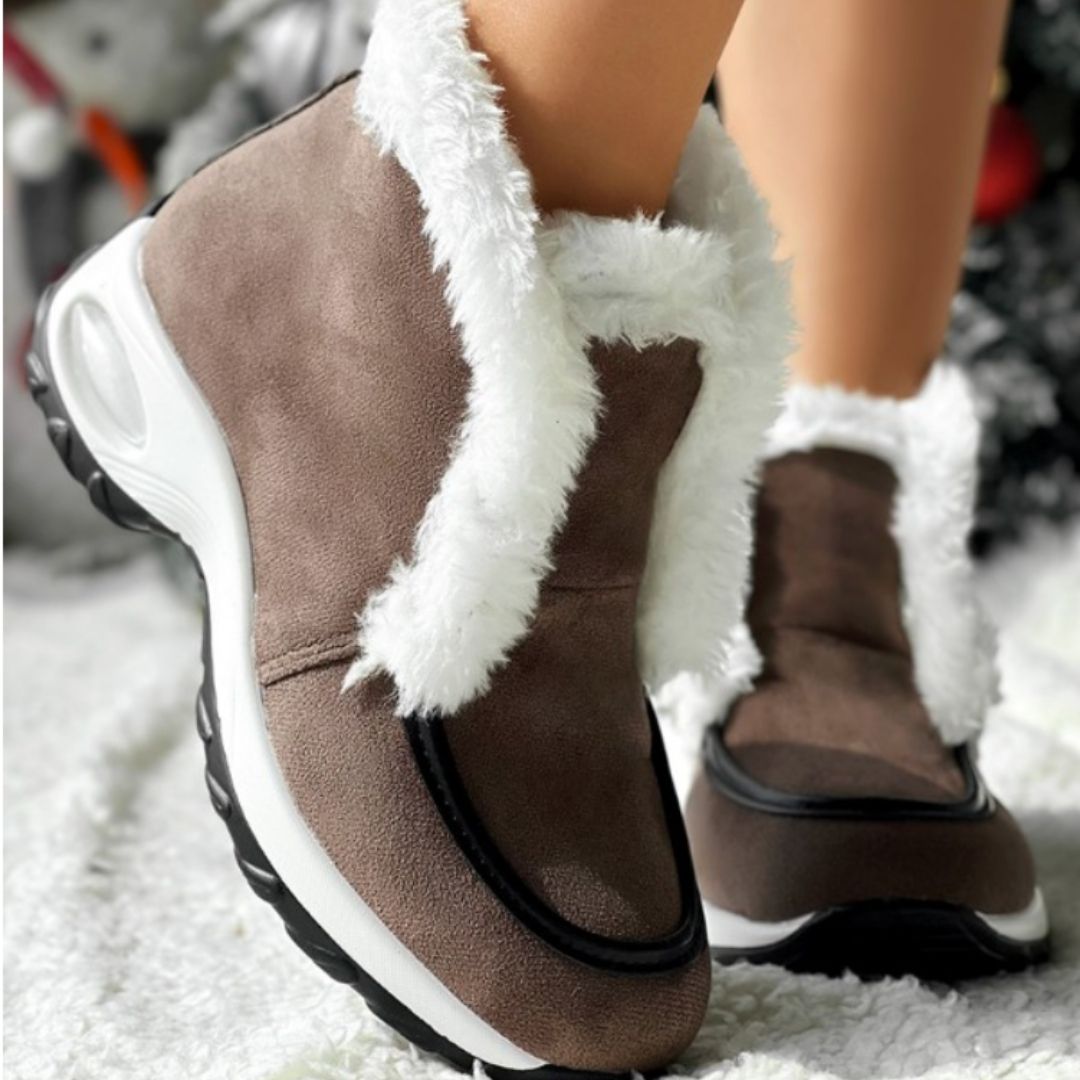 Vegan™ | Leather Casual Ankle Boots