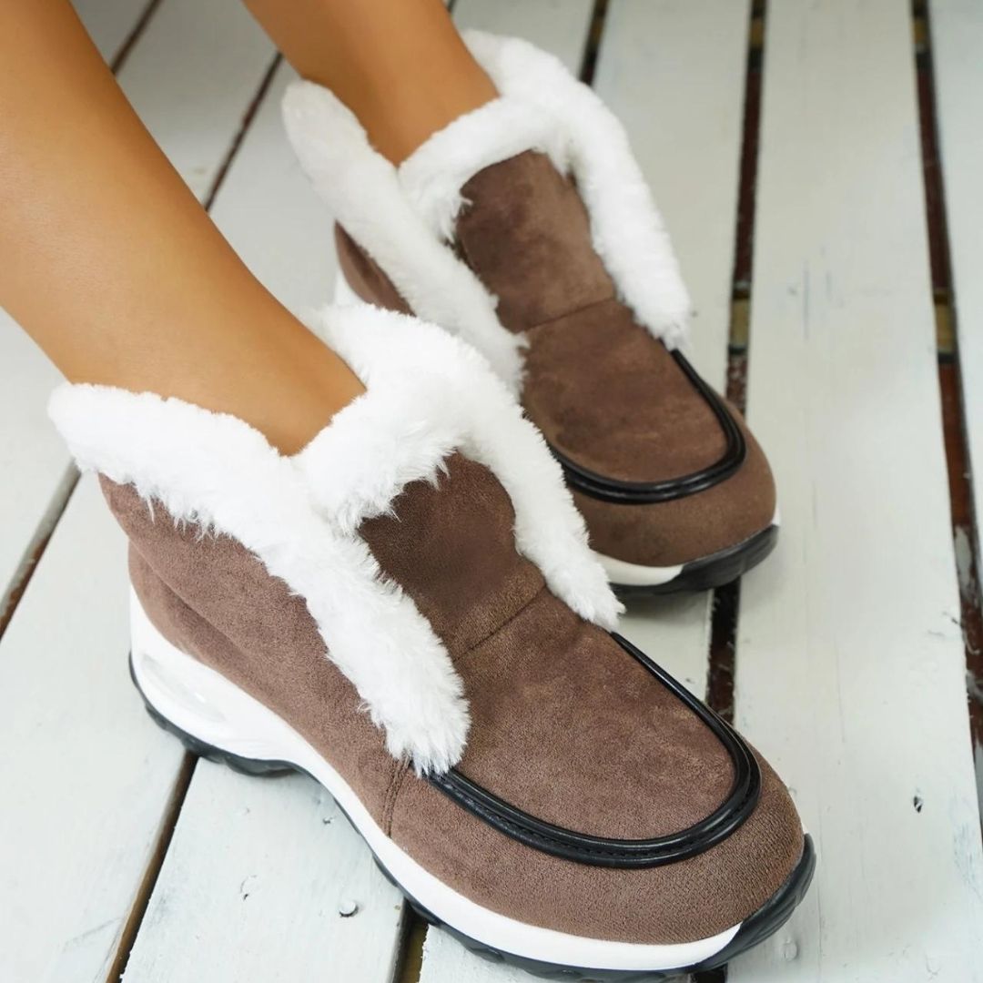 Vegan™ | Leather Casual Ankle Boots