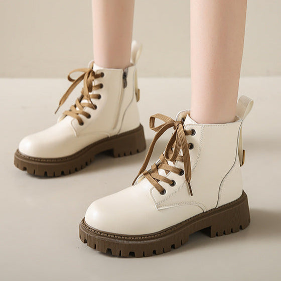 Fia™ | Fleece Lined Combat Boots