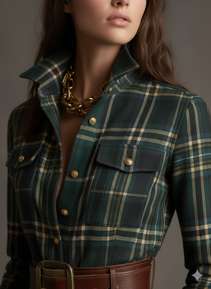 Felicity™ | Classic Button-Up Shirt Dress