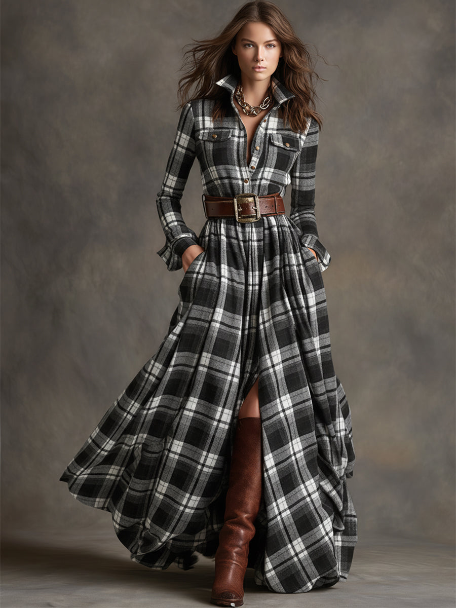 Felicity™ | Classic Button-Up Shirt Dress