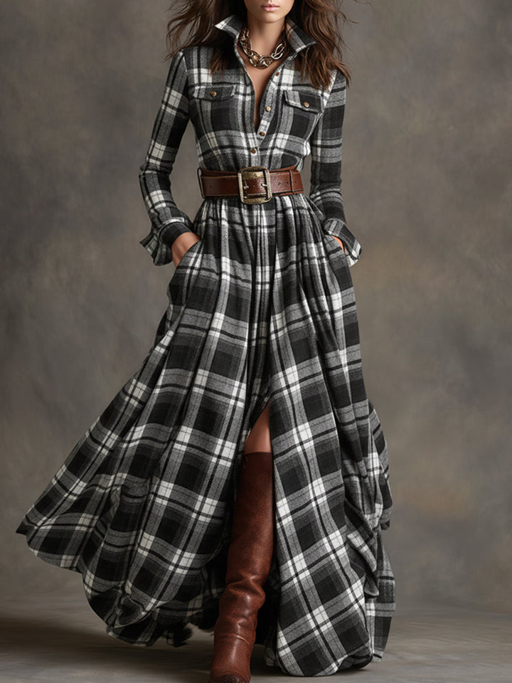 Felicity™ | Classic Button-Up Shirt Dress
