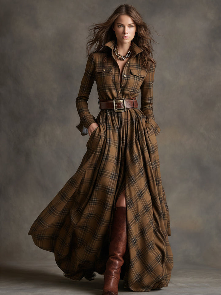 Felicity™ | Classic Button-Up Shirt Dress
