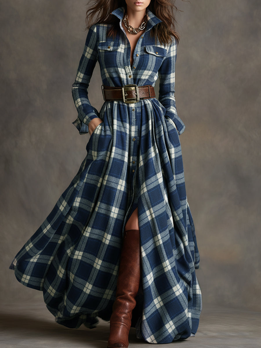 Felicity™ | Classic Button-Up Shirt Dress