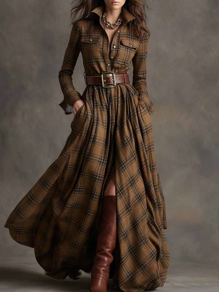 Felicity™ | Classic Button-Up Shirt Dress