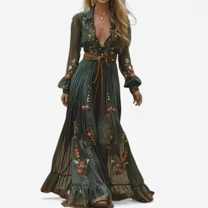 Winona™ | Floral Maxi Dress