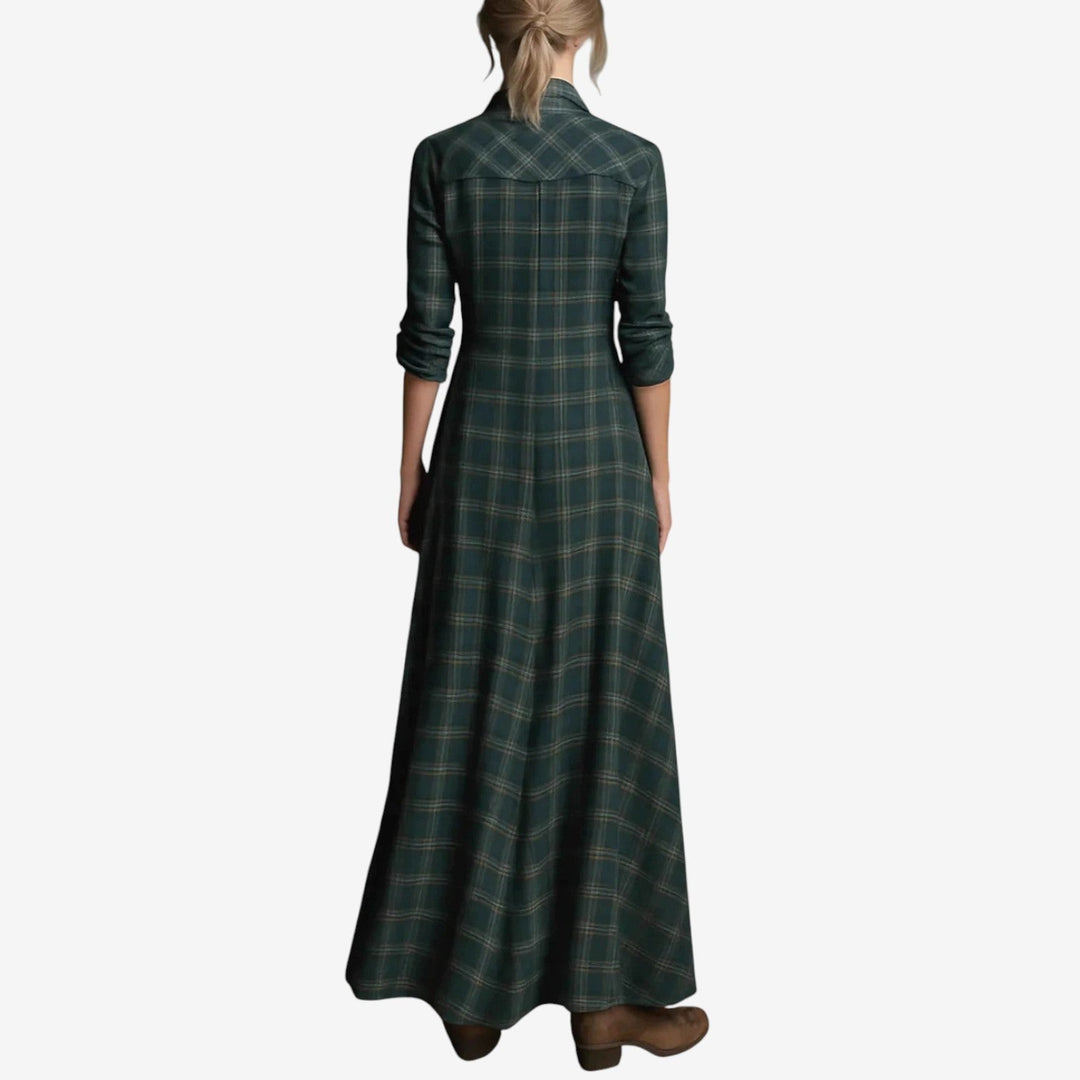 Emma™ | Collared Minimalist Dress