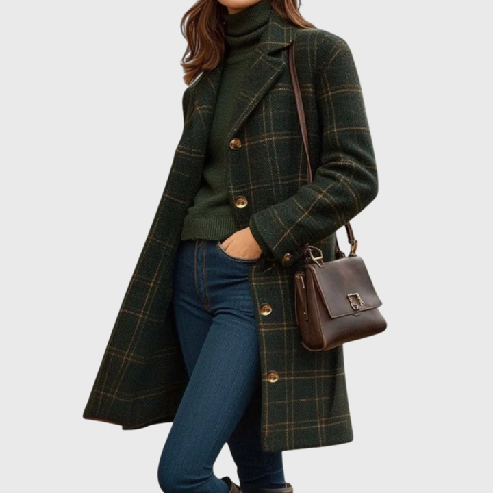 Mariza™ | Warm Wool-Blend Overcoat