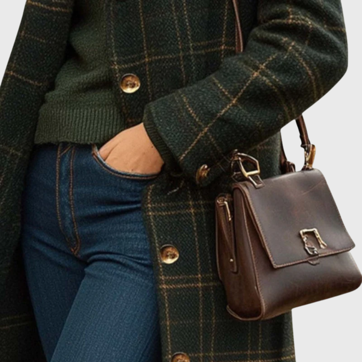 Mariza™ | Warm Wool-Blend Overcoat