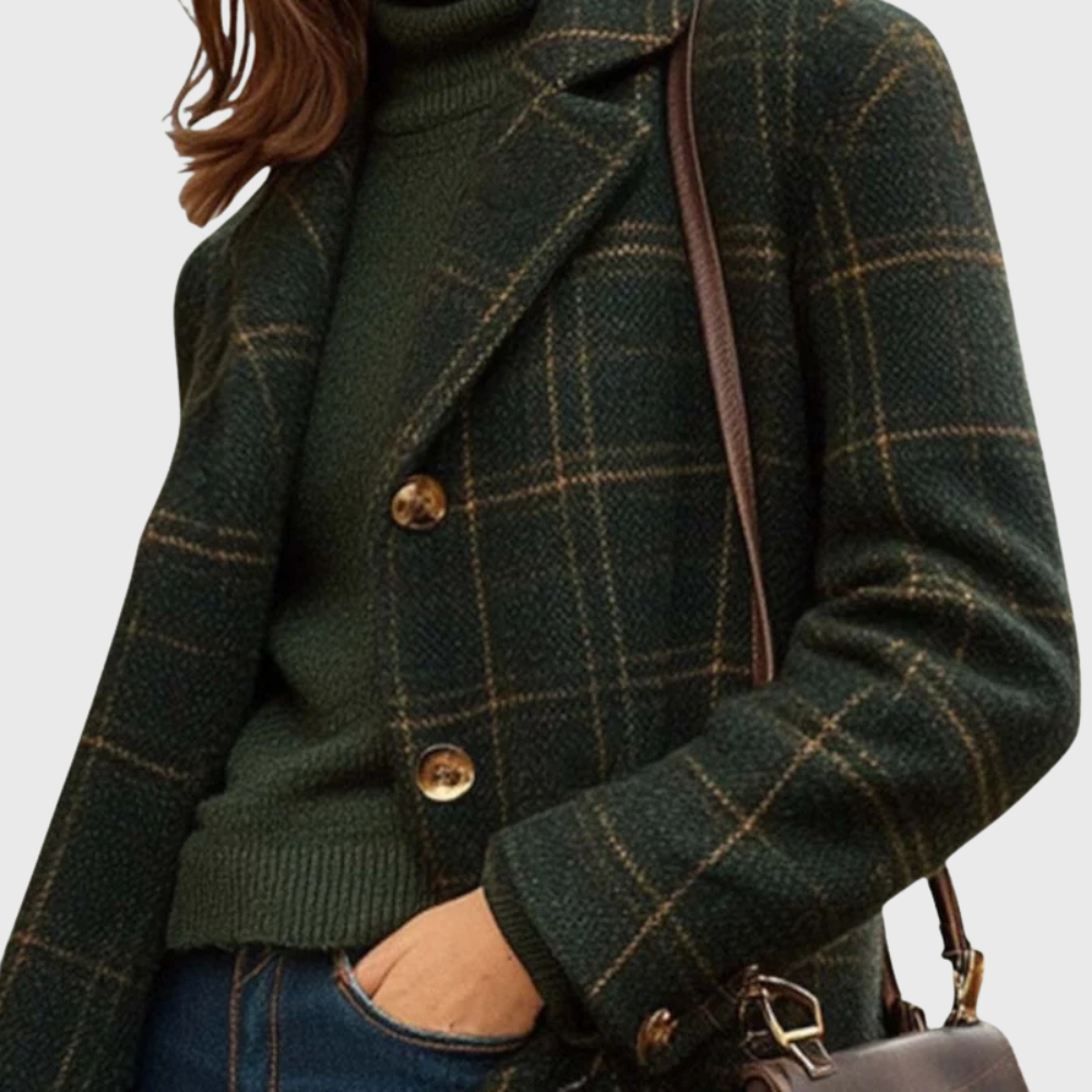 Mariza™ | Warm Wool-Blend Overcoat