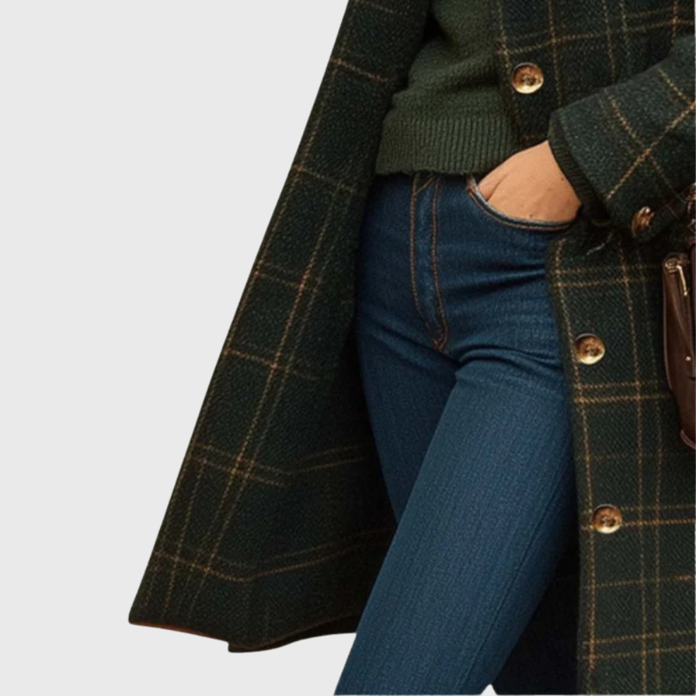 Mariza™ | Warm Wool-Blend Overcoat