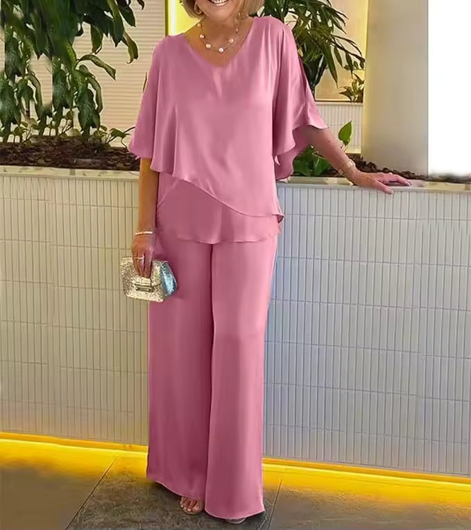 Clarissa™ | Two-Piece Set with Elegant Flair