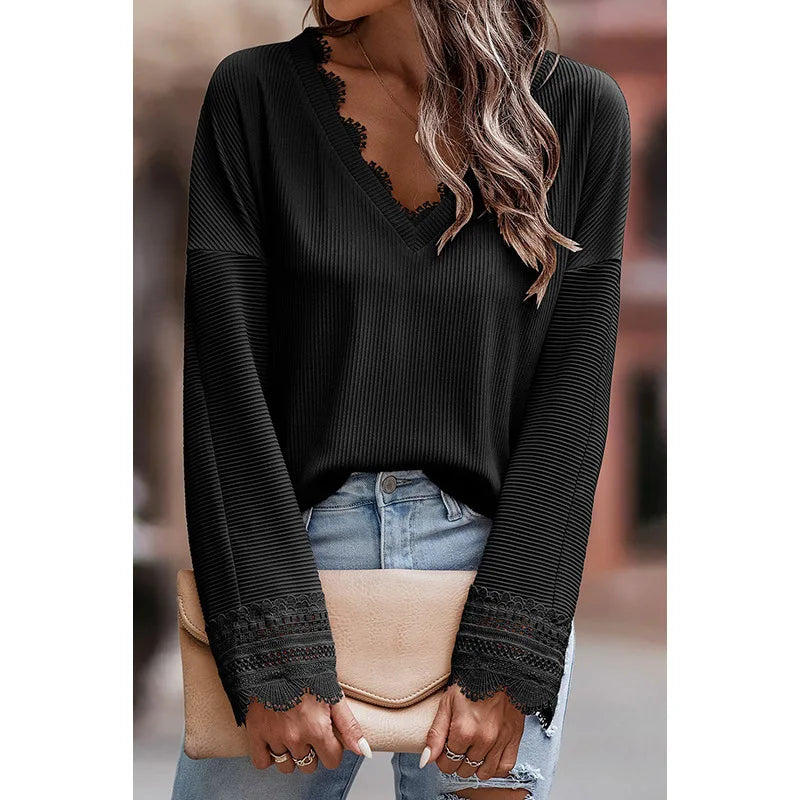 Lillian™ | Elegant Sweater With Lace