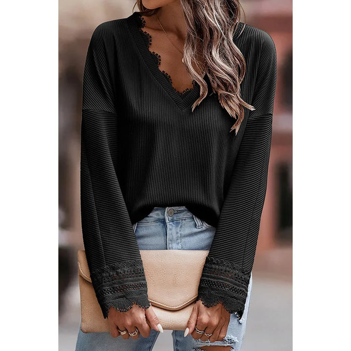 Lillian™ | Elegant Sweater With Lace