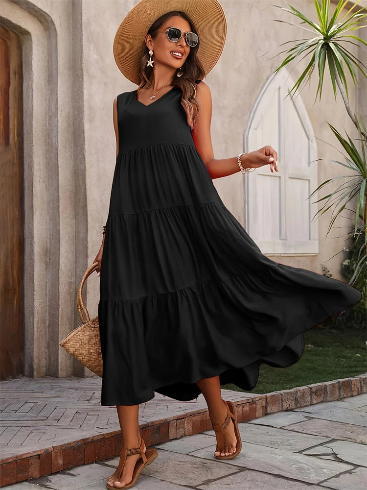 Jenna™ | Colorful Maxi Dress