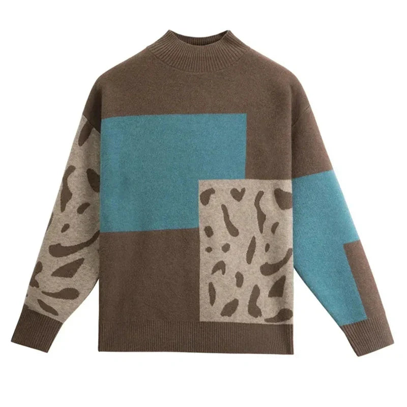 Harmony™ | Comfortable High Collar Sweater