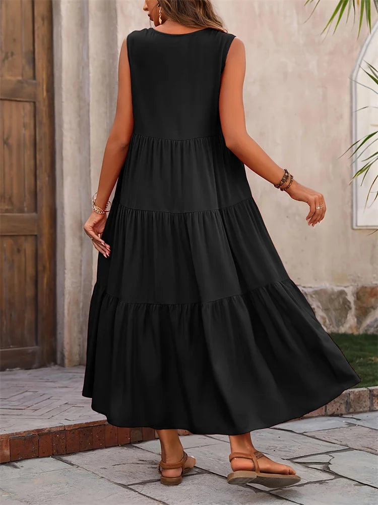 Jenna™ | Colorful Maxi Dress