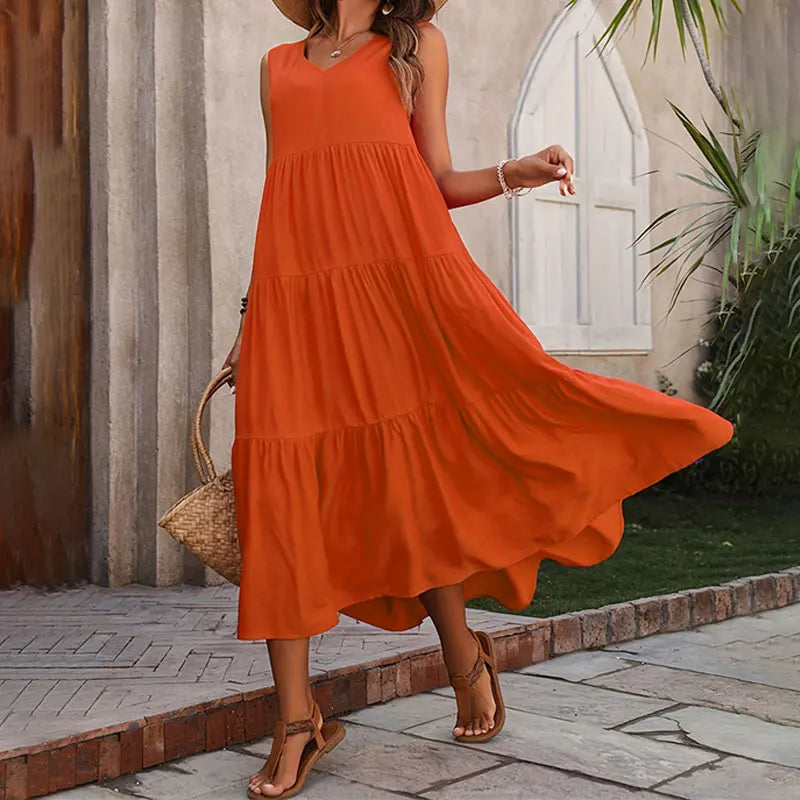 Jenna™ | Colorful Maxi Dress