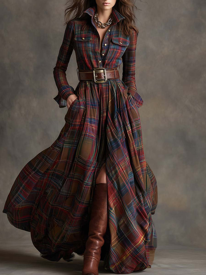 Felicity™ | Classic Button-Up Shirt Dress