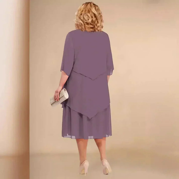 Ellen™ | Elegant Chiffon Dress