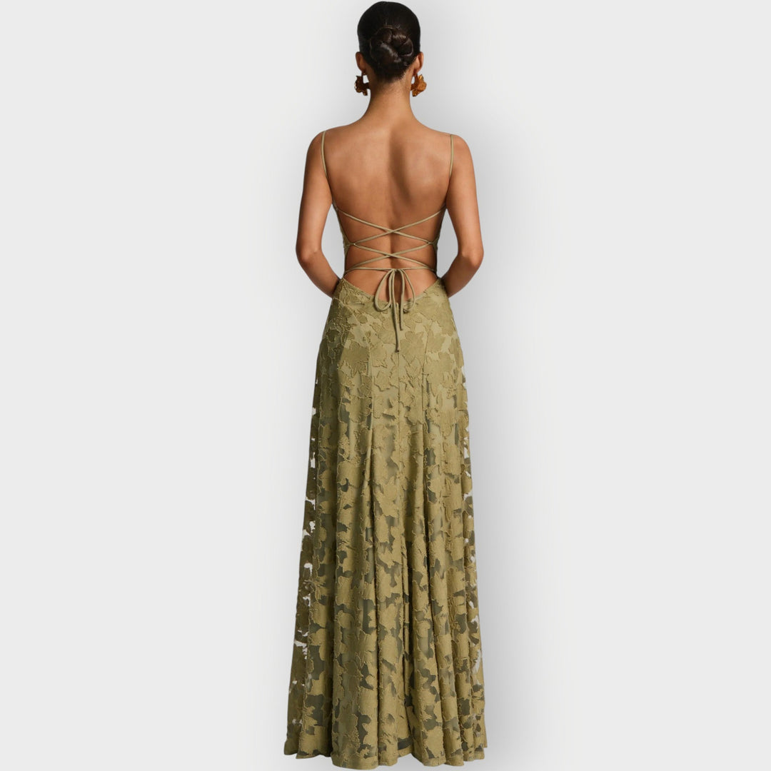 Camryn™ | Elegant Strapless Velvet Gown