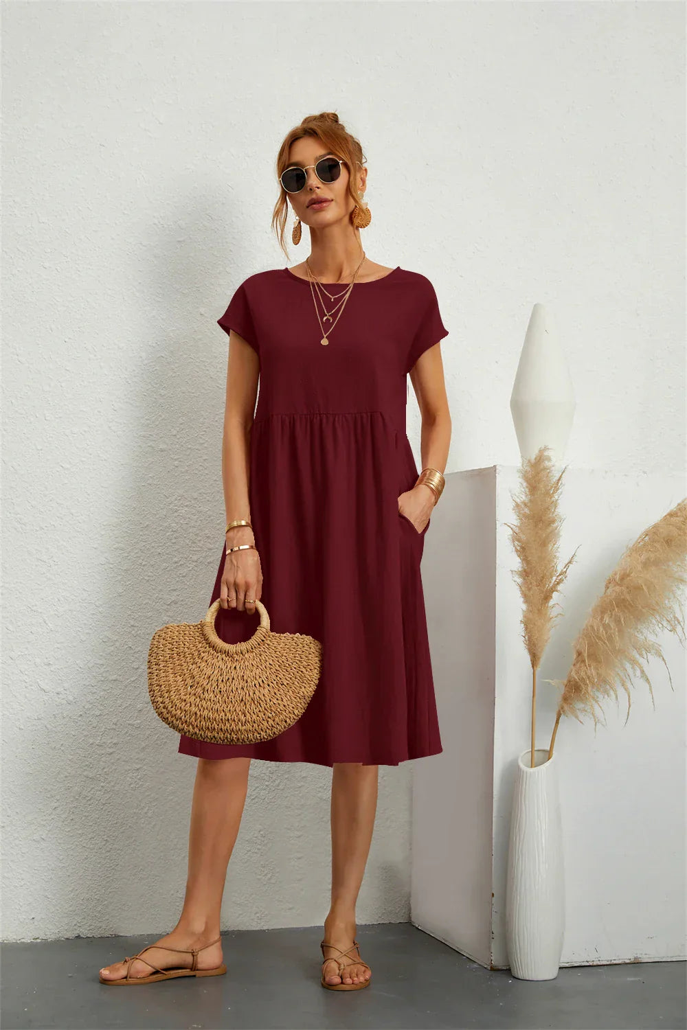 Robin™ | Casual Pocket Dress