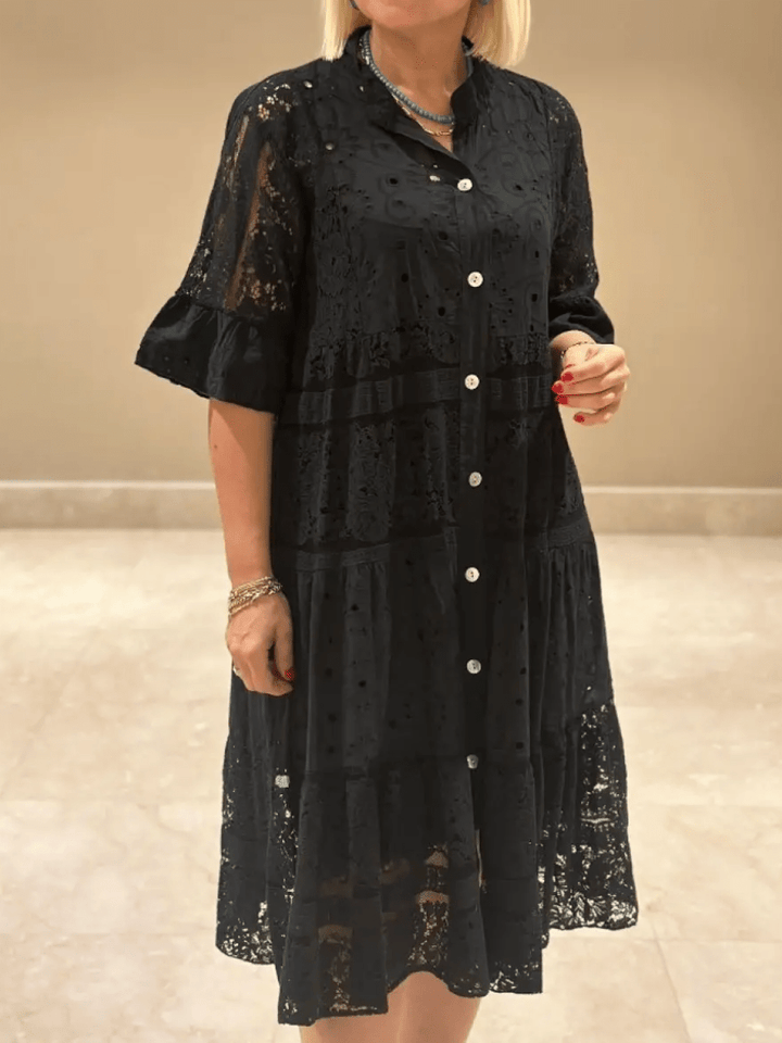 Cherylann™ | Floral Midi Dress